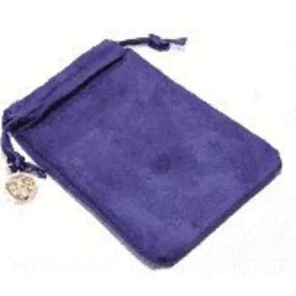 NewTory Burch Rose Gold Pave Logo Necklace - Picture 6 of 6